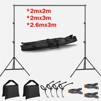 photography background backdrop stand holder 2mx2m2mx3m green screen chromakey backdrops support thicken for photo studio