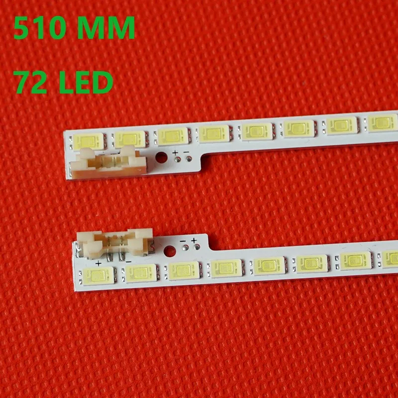 

510mm LED Backlight Lamp strip 72leds For Samsung 46 inch LCD TV UA46D5000PR 2011SVS46 5K6K H1B-1CH BN64-01644A UE46D6100SW