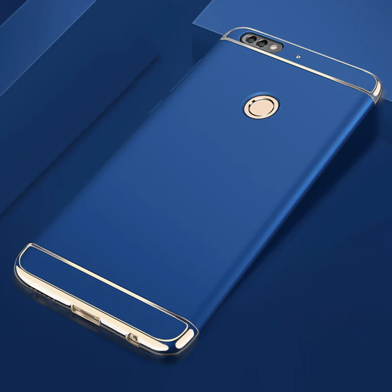 Чехол для Honor 7a Pro Роскошный Матовый Жесткий чехол с защитой 360 градусов Huawei 7 a