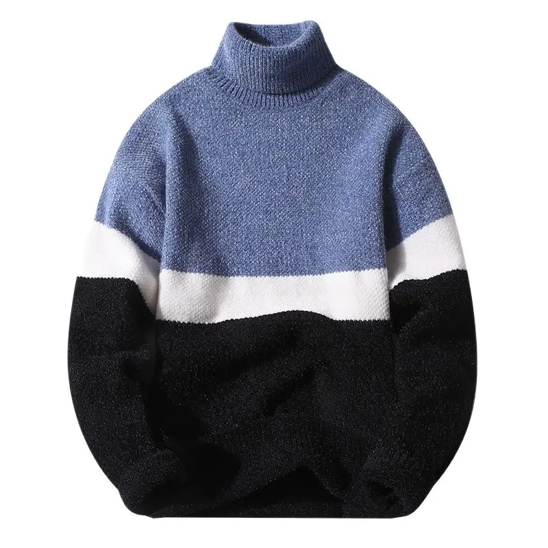 

SweterSweater Of Autumn Winter New Fund Men is Recreational Pullover Unlined Upper Garment Tall Collar Knit Unlined Uppergarment