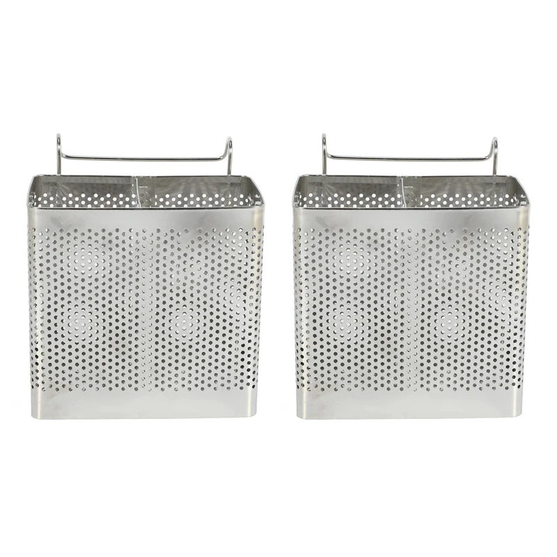 

2 шт., кухонные подвесные двойные палочки для еды из нержавеющей стали