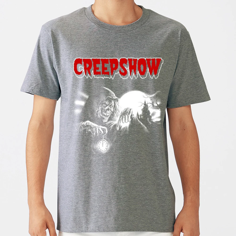 Футболка мужская с забавным ужасом хлопковая страшная жуткая в стиле Харадзюку