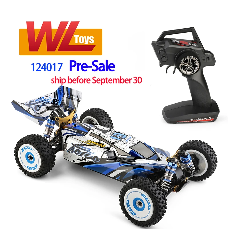 Wltoys 124019 Модернизированная версия 124017 RTR 1/12 2 4G 4WD бесщеточный двигатель 75 км/ч