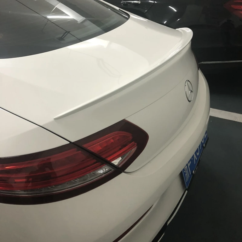 Автомобильный FRP спойлер для Mercedes-Benz C Class W205 C63 COUPE C200 C300 2016.2017.2018 Спойлеры заднего