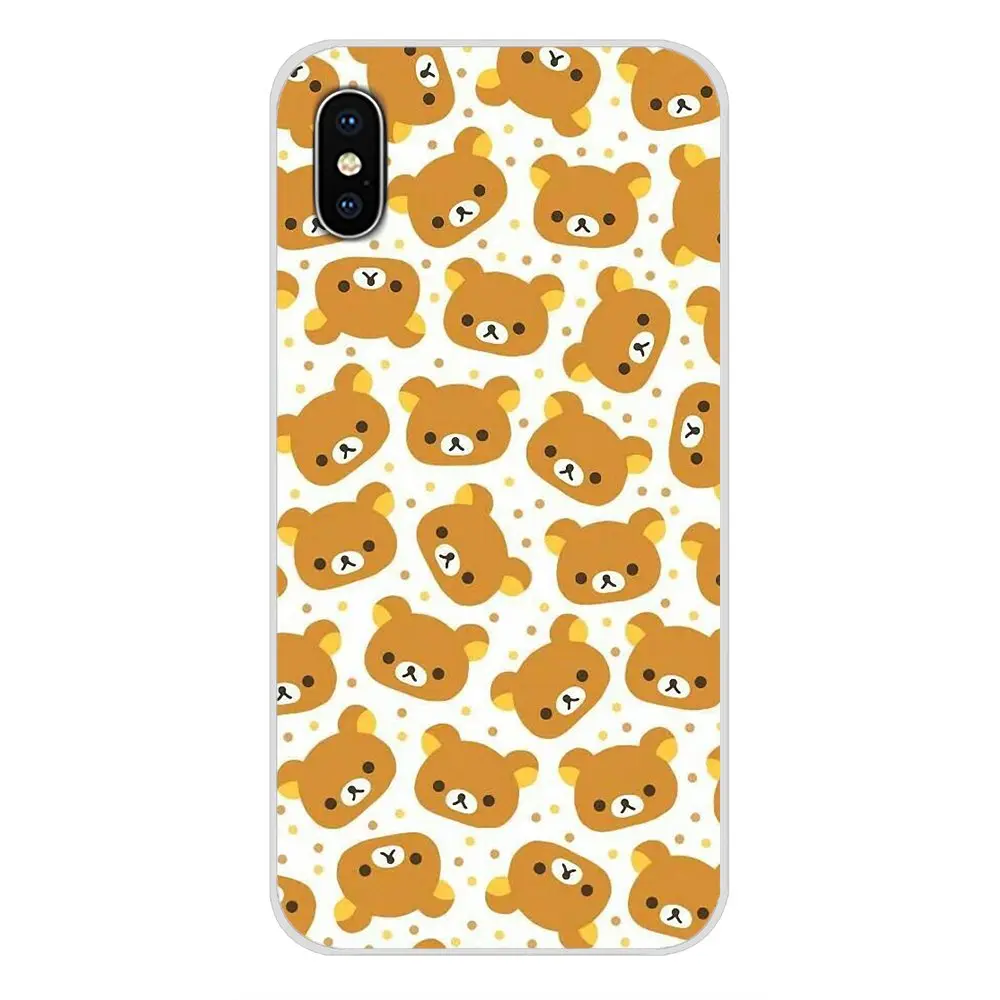 Alaska два белых медведя Rilakkuma для Apple IPhone X XR XS 11Pro MAX 4S 5s 5C SE 6S 7 8 Plus ipod touch 5 6 Чехол