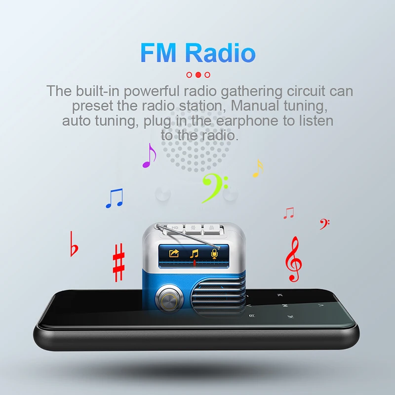 M15 цифровая Флешка для записи голоса рекордер MP3-плеер Bluetooth Mutilfunction fm-радио Запись