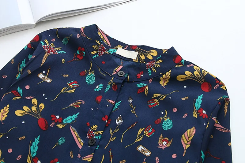 5XL печатных платье 2021 Новая модная обувь Весенне с длинными рукавами и