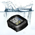 0.9X0.98in мотоцикла система контроля давления в шинах шин Давление мониторинга Системы с героями мультфильма Холодное сердце, 2 внешних Сенсор Беспроводной ЖК-дисплей Дисплей мото шина сигнализации Системы s