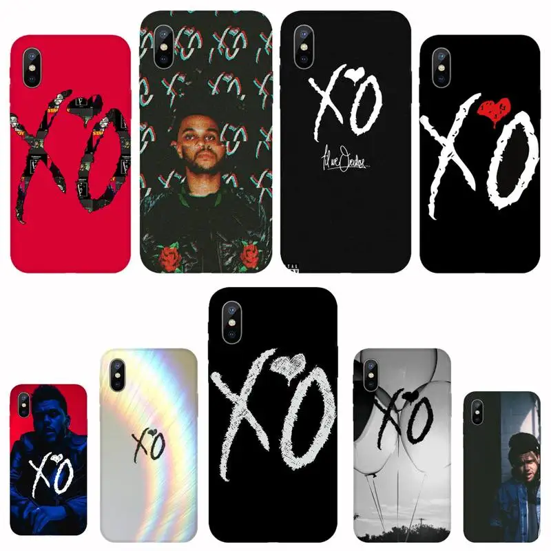 Чехол для телефона Weeknd XO iphone 12 5 5s 5c se 6 6s 7 8 plus x xs xr 11 pro max|Бамперы| |
