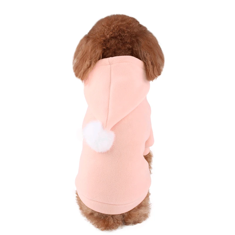 

Pet clothes autumn and winter hoodie two-legged sweater dog clothing winter coat cloak thick Christmas clothes