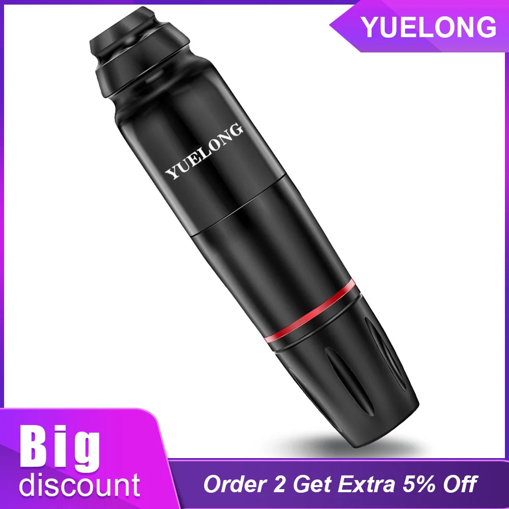 

YUELONG Cartridge Tattoo Pen Rotary Tattoo Machine Tattoo Gun for Permanent Microblading Makeup Cartridge Needles Tattoo Supplie