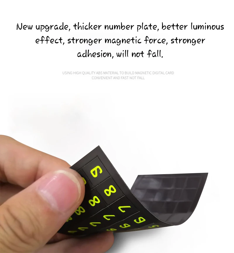 1 шт./2 шт. скрытая табличка с номером телефона|Наклейки на автомобиль| |