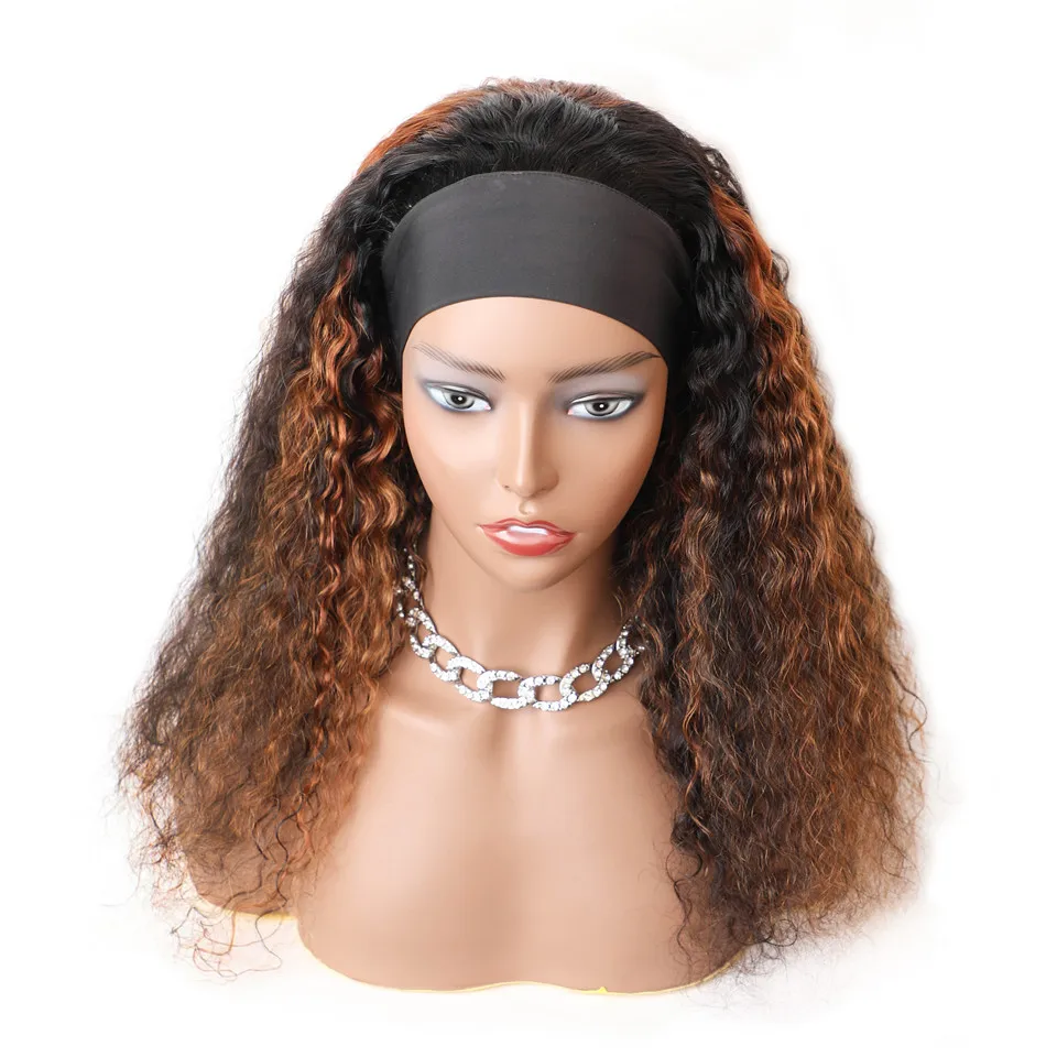 Парик с фронтальной сеткой Кудрявые Волнистые парики Джерри 13x4 кудрявые