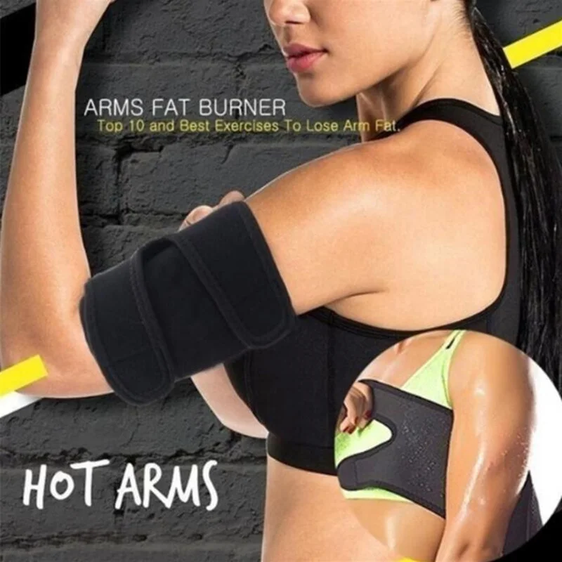 

1 Pair Women Arm Control Shapers Sleeve Neoprene Slimmer Arm Warmers Pad Slimming Trimmer Body Shaper Arms Sleeve