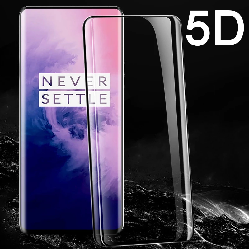 

Изогнутое закаленное стекло 5D для Oneplus 7 pro 7pro, Защита экрана для one plus 7 pro oneplus 7 pro, защитное стекло, защитная пленка