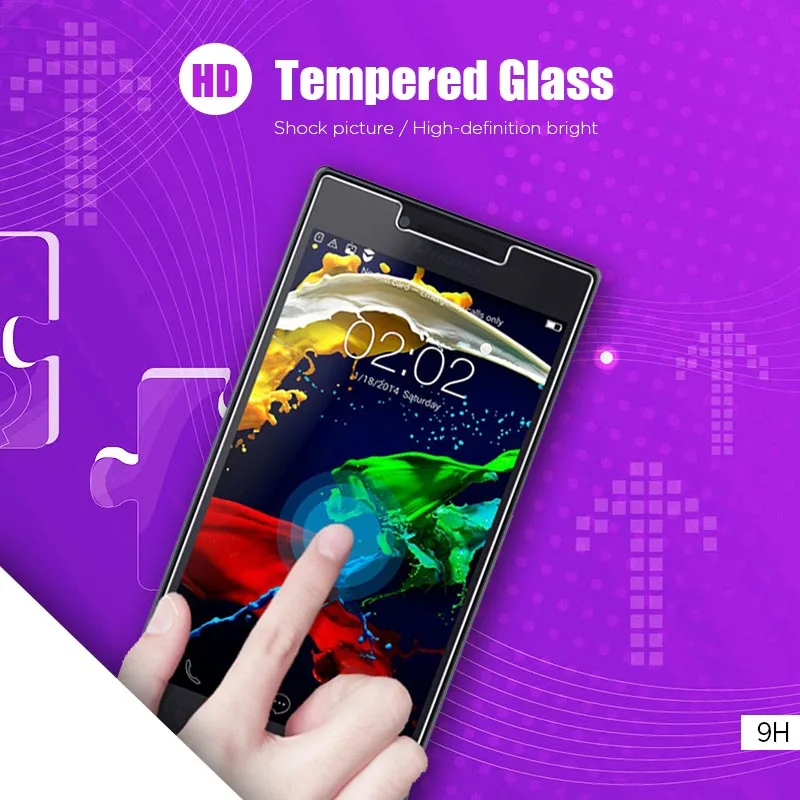 Защитная стеклянная пленка для Lenovo A5000 A516 A526 A536 A5860 A5 Жесткий протектор экрана A1000