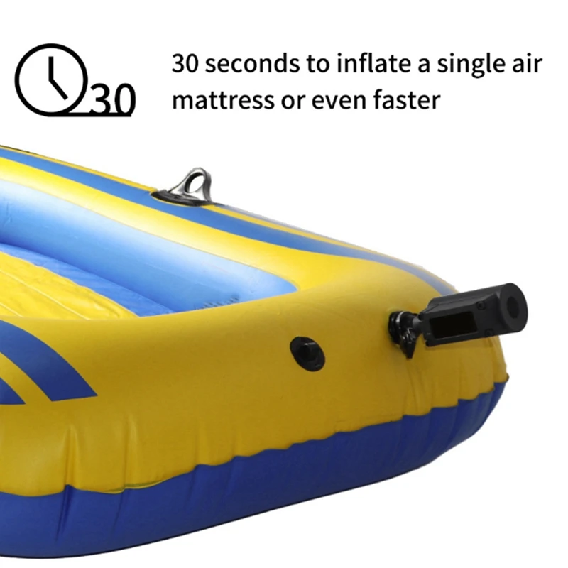 

NEWO Automatic Electric Air Pump, Rechargeable Air Pump for Pool Floats, Swimming Ring Inflatables and More