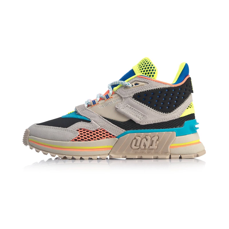 Li-Ning/Женская обувь; 001 T1000; зимняя обувь для образа жизни; Стильная Спортивная обувь с подкладкой в стиле ретро; кроссовки с динамичным корпусом; AGLP094 YXB330 - Цвет: AGLP094-4H