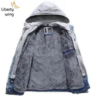 Брендовая винтажная куртка с отложным воротником, накидка с длинными рукавами, джинсовая куртка на молнии из потертого камня, мужское байкерское пальто, мотоциклетные куртки-бомберы