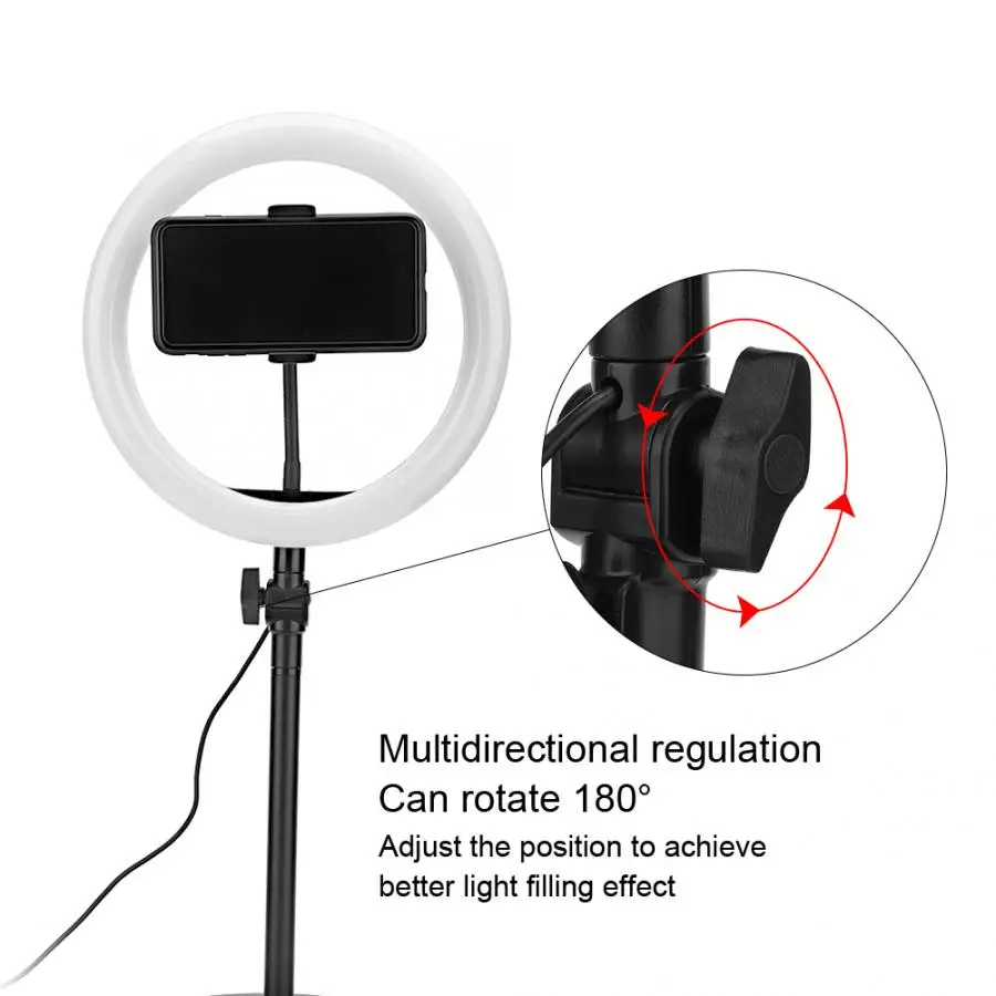 Светодиодная лампа кольцо для стриминга в реальном времени|Принадлежности