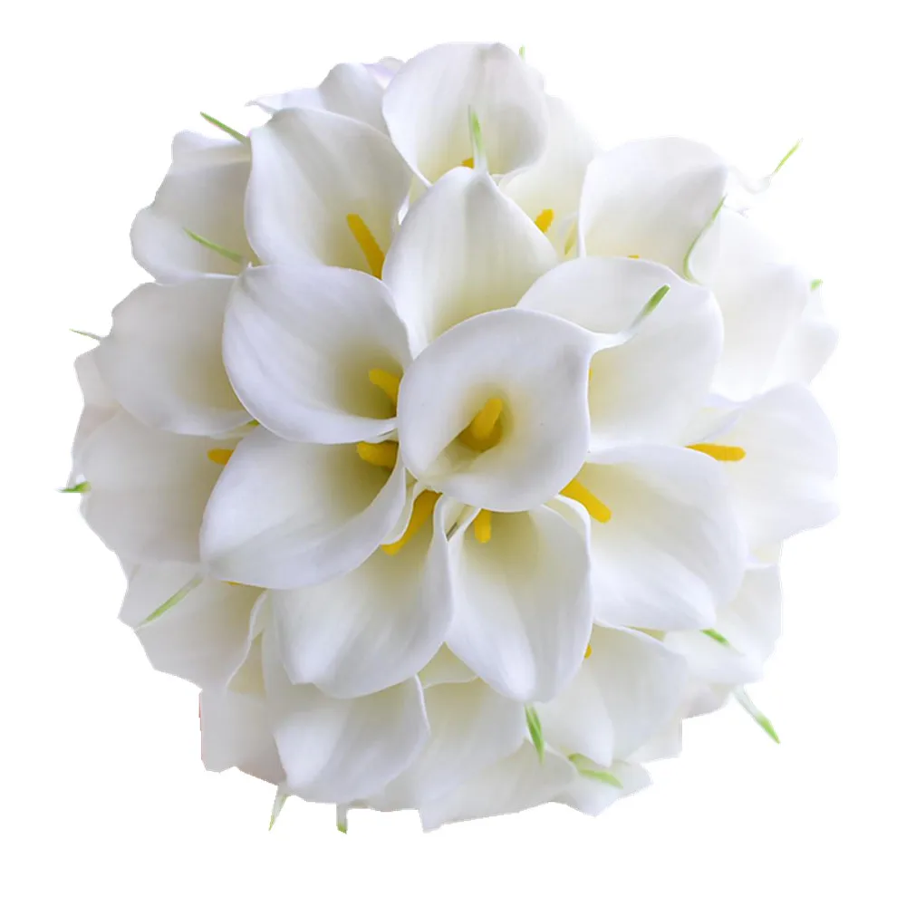 

Искусственные Свадебные букеты желтого и белого цветов для невесты