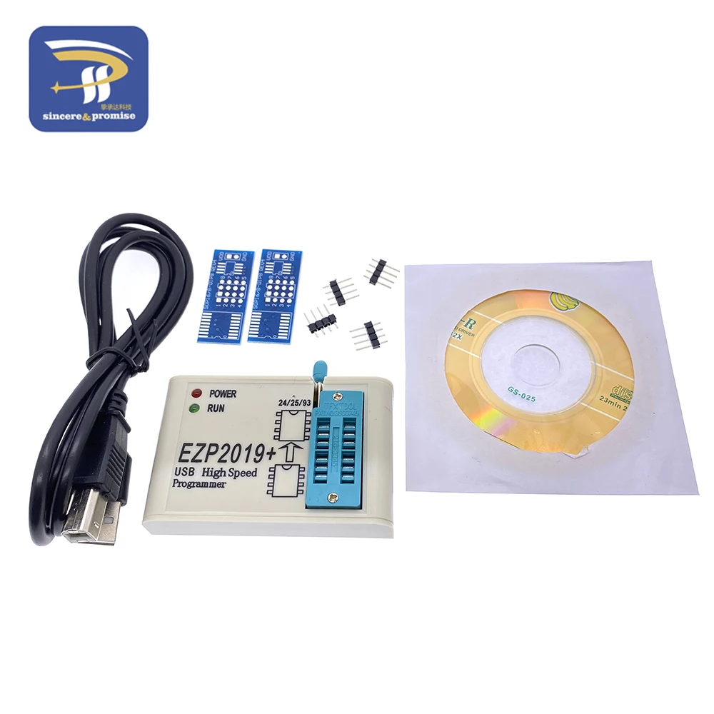 Высокоскоростной USB программатор EZP2019 SPI новейшая версия Поддержка 24 25 93 EEPROM чип
