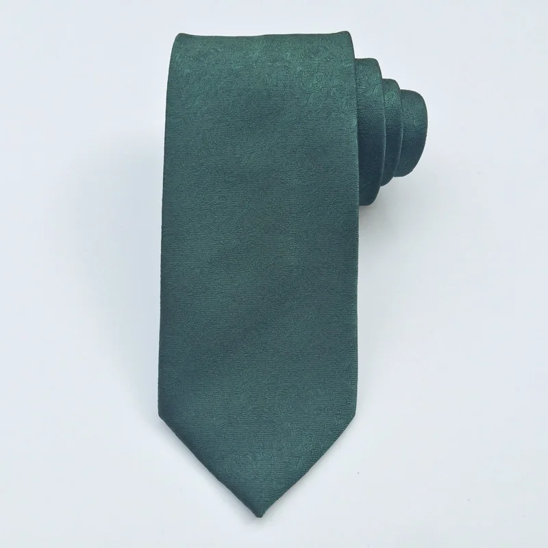 Зеленый красный галстук новое поступление классический мужской 8 см твердые