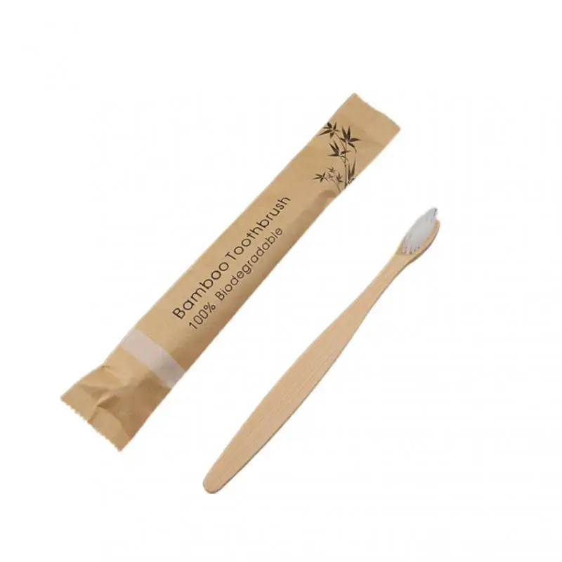 1 шт. цветная зубная щетка Эко-дружественных бамбука из древесного угля с зубные