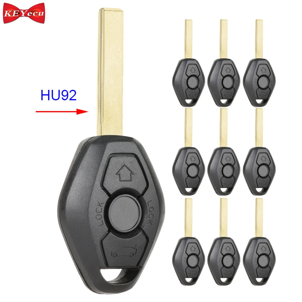 KEYECU 10x для BMW EWS 3 5 6 7 8 серия 1995 1996 1997 1998 1999 2000 2001 2002 03 04 05 2006 дистанционного брелока 315