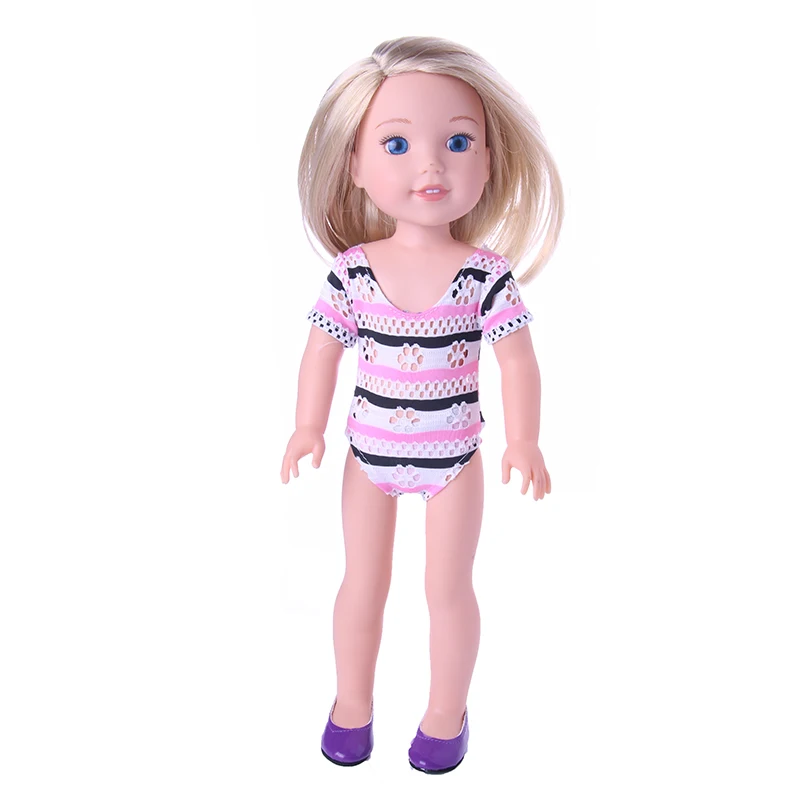 Модная Кукла Детская одежда Купальники для 14 5 дюймовых Wellie Wishers Нэнси