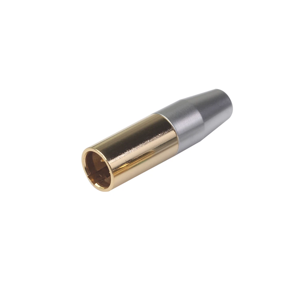 1 пара 3Pin XLR Мужской Женский штекер из чистой меди корпус анти-помех эффект Аудио