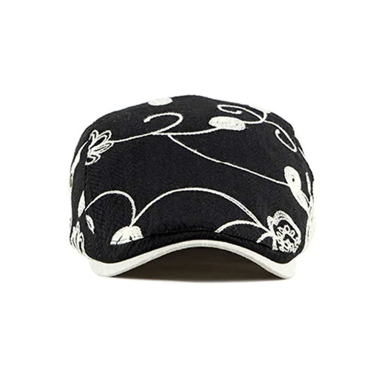 FS Vintage Beret Caps For Men Women Orange Adjustable Brand Newsboy Cap Cabbie Gatsby Cotton Outdoor Sports Sun Hat 2020 | Аксессуары