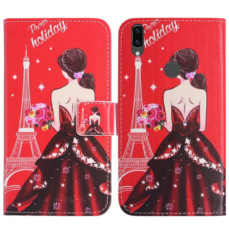 TienJueShi Stylish Protect Leather Cover Phone Case For Vivo NEX v7 plus V9 Youth Pro TPU Silicone Shell Wallet Etui Skin | Мобильные