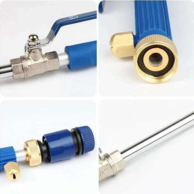 

Promotion! Car Wash Watering Garden Forest Handle High Pressure Sprinkler Telescopic Tube Water Torch