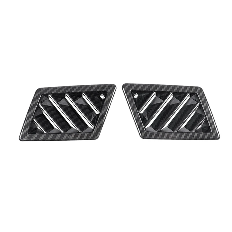 

Carbon Fiber Car Dashboard Outlet Vent Cover Trim Stickers Interior Accessories for-BMW X3 E83 2006-2010