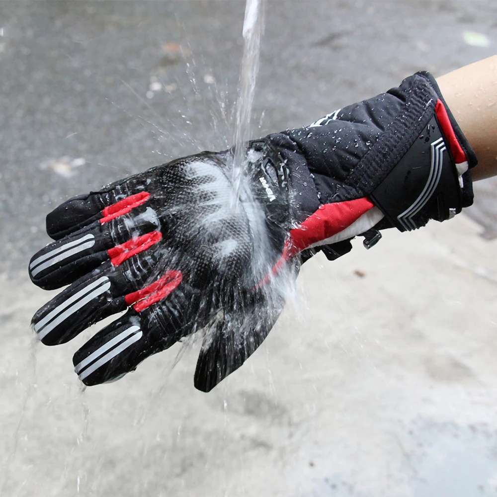 Зимние Мотоциклетные Перчатки VEMAR флисовые ветрозащитные мотоциклетные