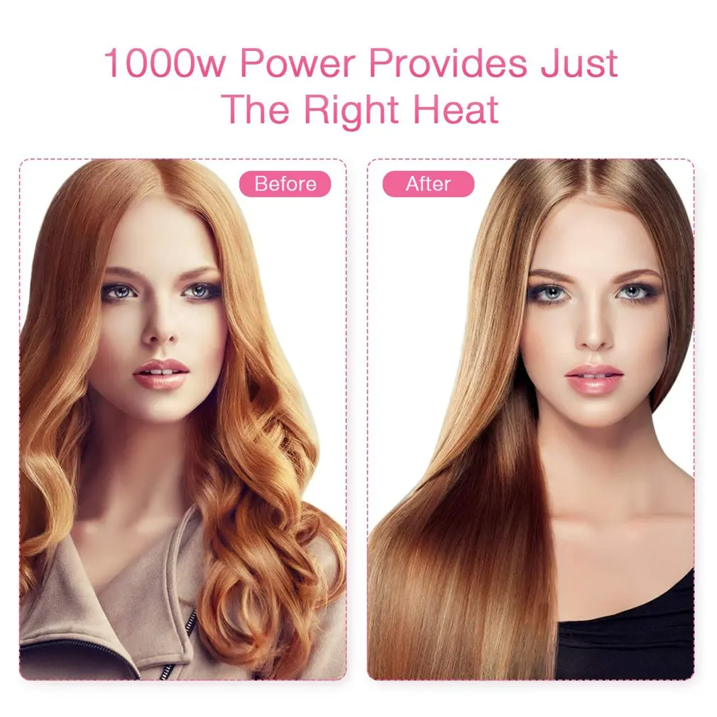 

One-Step Hair Dryer & Styler Brush Hairdryer Brush Volumizer Comb Blow Dryer Salon Styler Straightener Curler Hot Air Brush