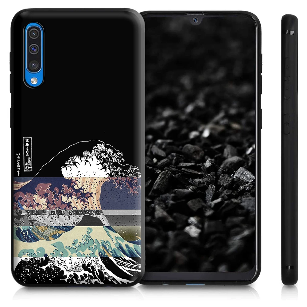 Great Wave off Kanagawa чехол для Samsung Galaxy A10 A10S A20 A20E A20S A30 A30S A40 A50 A51 A70 A71 A21S A02S A31 A42|Бамперы| |