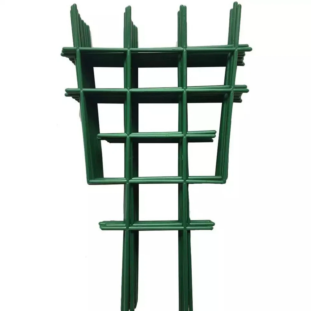 

2pcs Climbing Trellis DIY Courtyard Net Cage Garden Mini Superimposed Plant Support Flower Potted Balcony Plastic Home