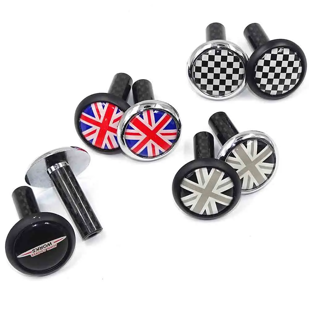 Штифтовый замок для салона автомобиля 2 шт. стикер Стайлинг аксессуары BMW MINI COOPER JCW