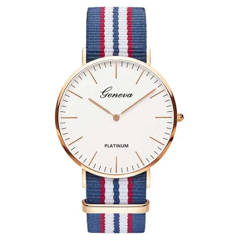 2019 hot sale nylon strap style quartz women watch top brand watches fashion casual fashion wrist watch relojes zegarek damski free global shipping