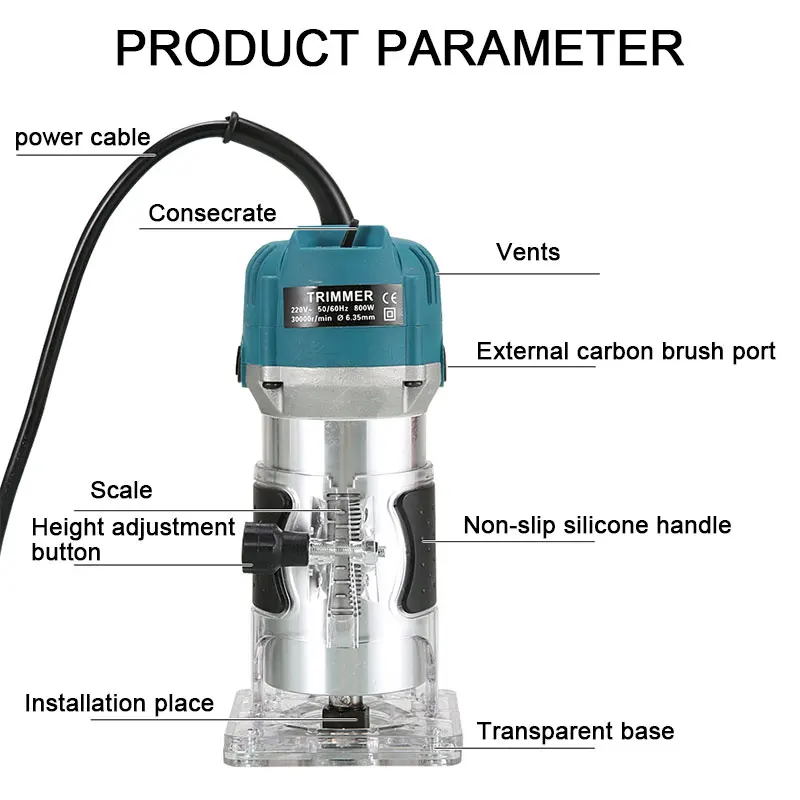 Многофункциональный Электрический триммер 220 В для обработки дерева |