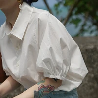 cheap wholesale 2021 spring summer autumn new fashion casual ladies work women blouse woman overshirt female ol fy1479