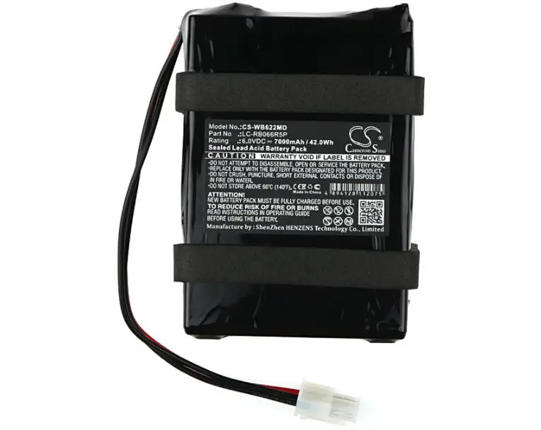 Cameron sino 7000 мА/ч батарея для WELCH-ALLYN ATLAS 622NO 622NP 622S0 622SO 622SP номер детали LC-RB066R5P |