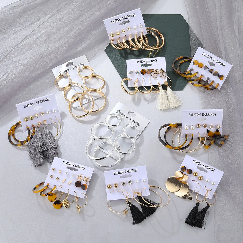 Женские серьги-кольца с жемчугом серьги круглым массивное Ювелирное Украшение в