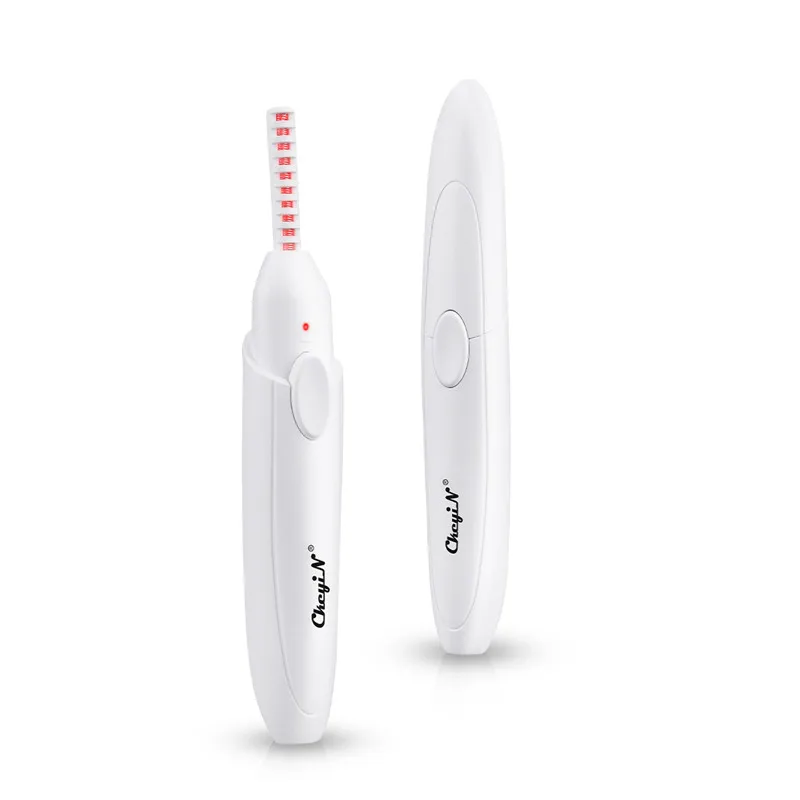 

CkeyiN Mini Electric Heated Eyelash Curler Makeup Tool USB Rechargeable Natural Eye Lashes Long Lasting Fast Heating Beauty 53