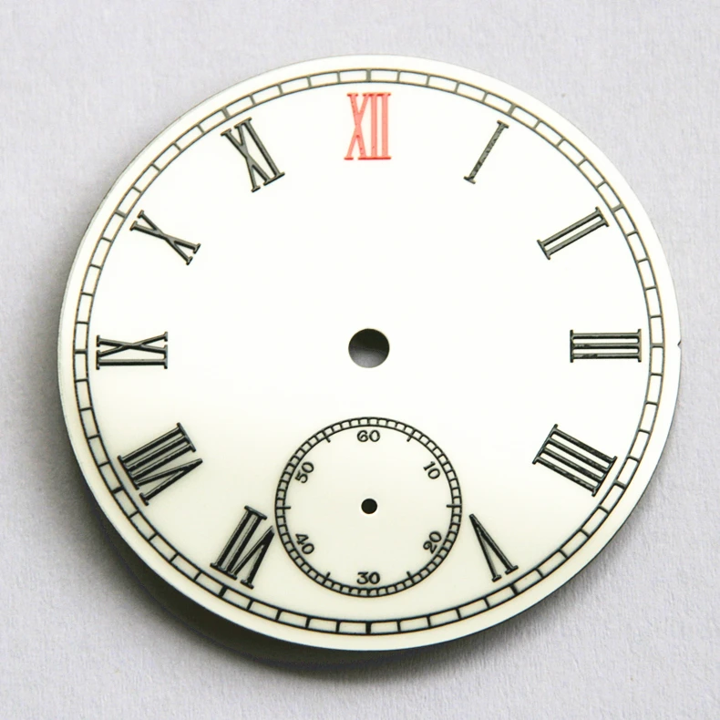 Высококачественный эмалированный Карманный циферблат для наручных часов 38 9 мм