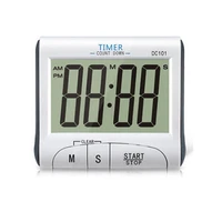 multifunctional kitchen timer magnetic lcd digital display timer portable home cooking countdown alarm clock kitchen accessories