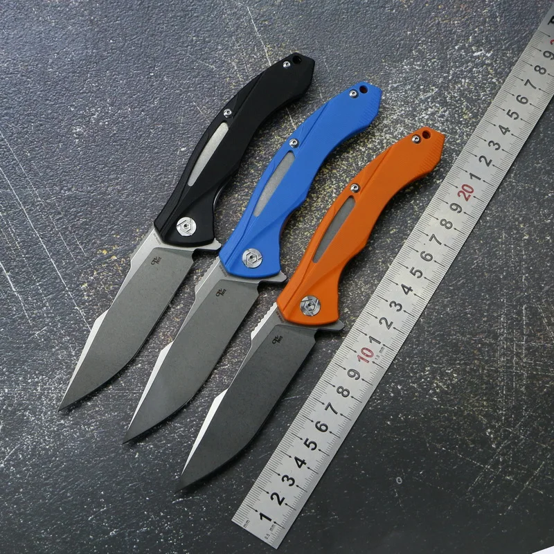 Складной нож CH 3519 G10 D2 шарикоподшипники с рукояткой охотничьи Тактические Ножи