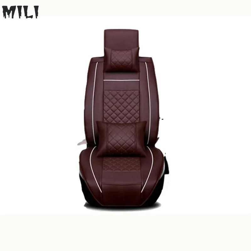 Специальные кожаные чехлы на автомобильные сиденья для Ford mondeo Focus 2 3 Fiesta Edge Explorer